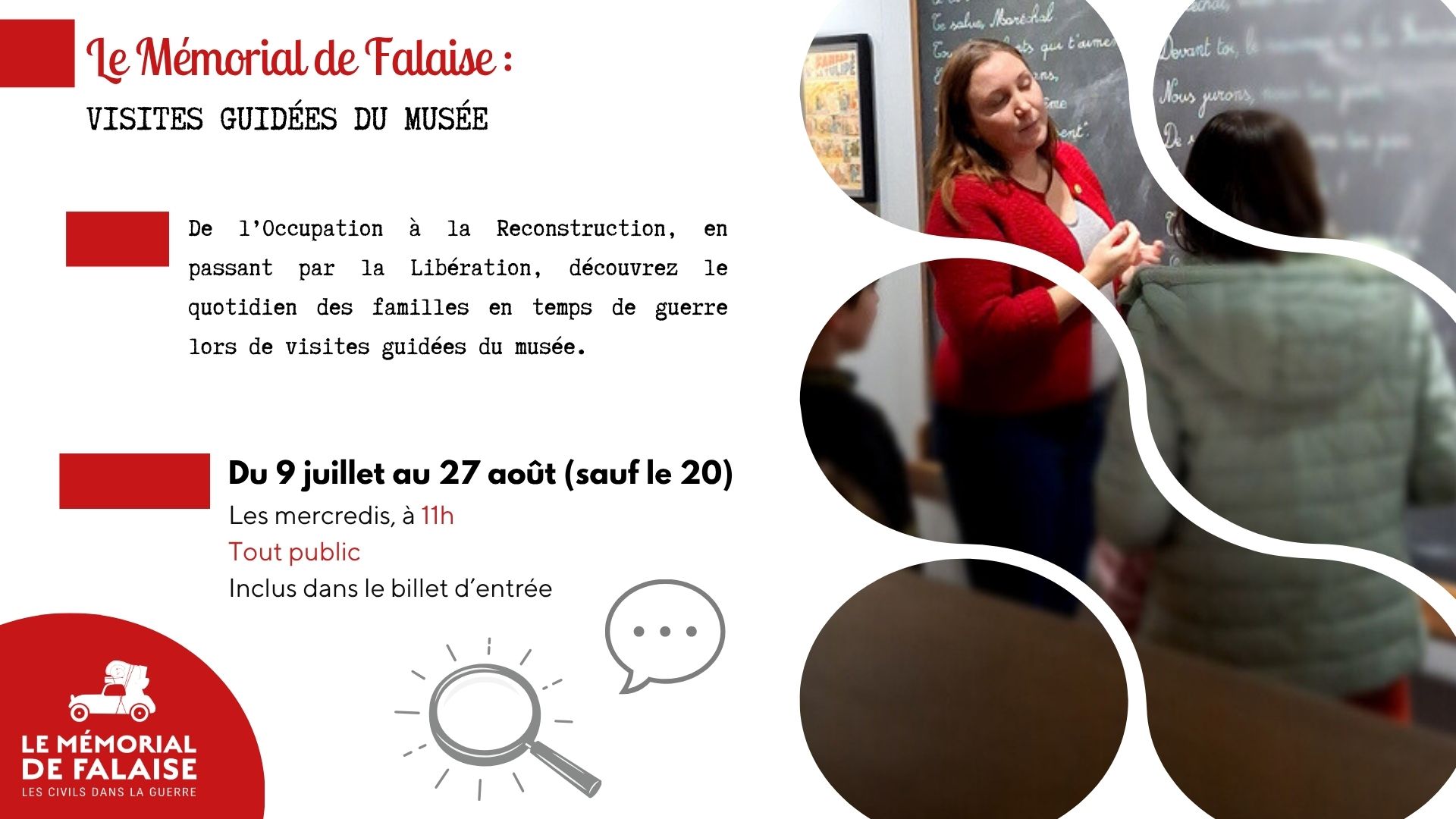 Visite guidée du Mémorial de Falaise