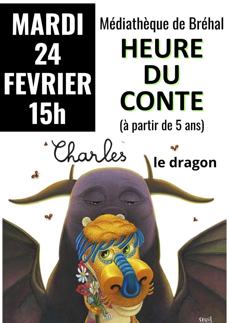 L'heure du conte : Charles le dragon