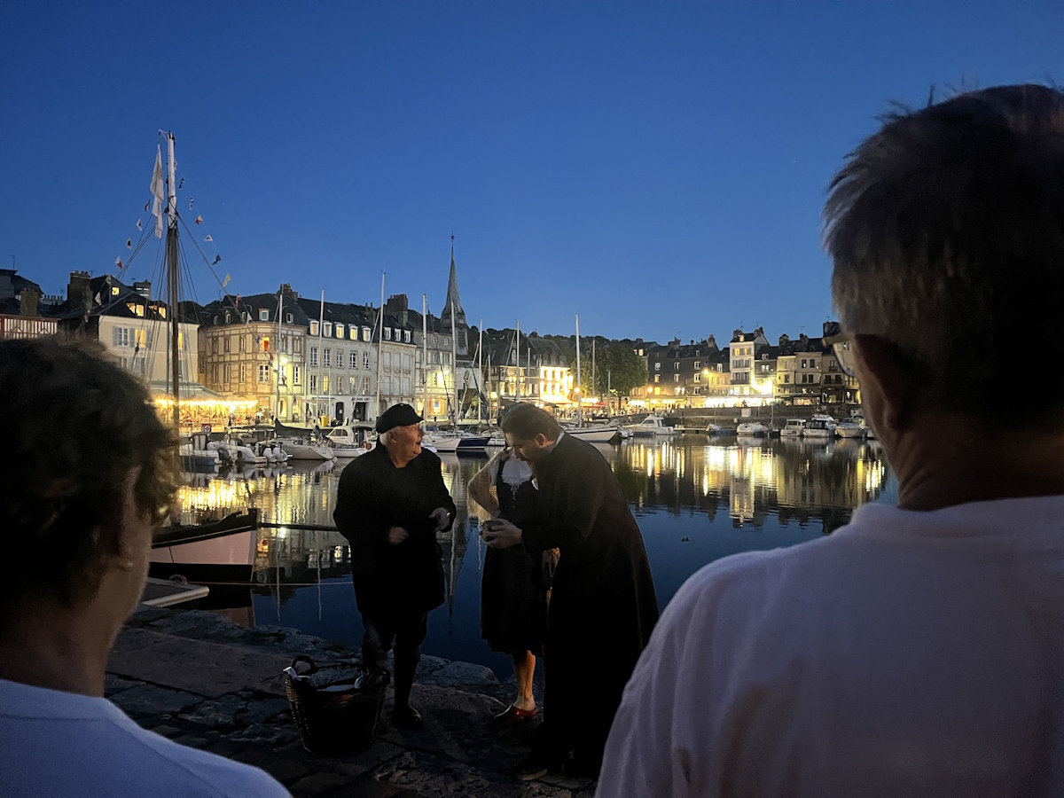 Visite théâtralisée "Honfleur un soir d'été"