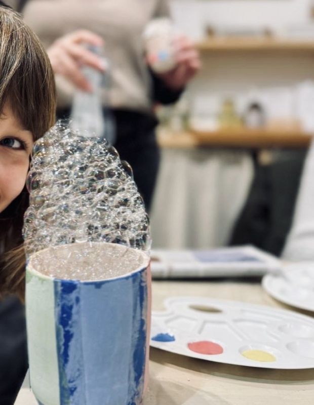 Atelier peinture sur céramique