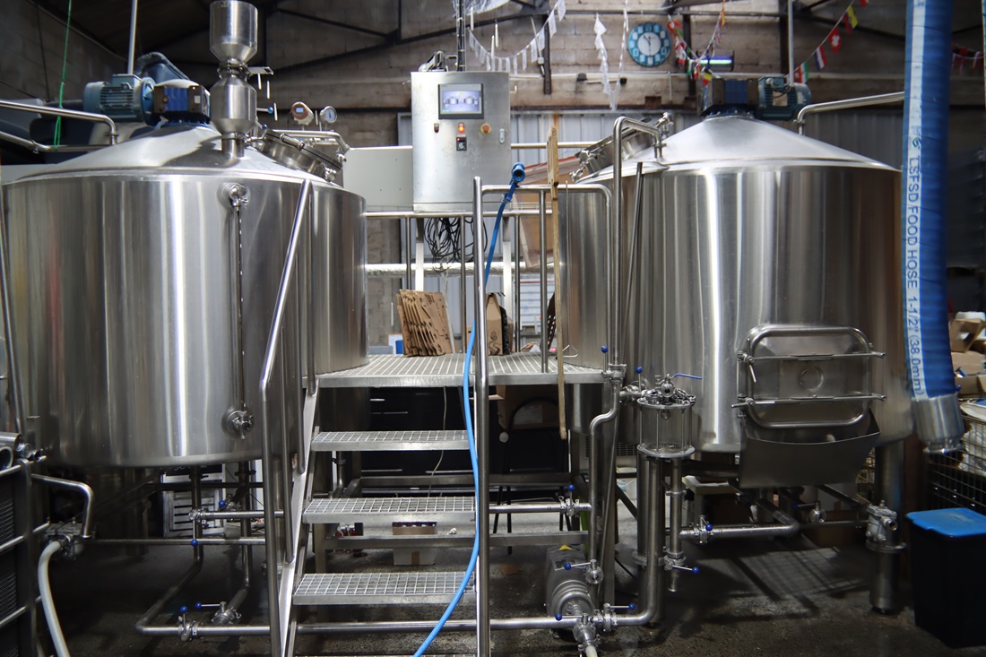 Visite de la brasserie Captain James