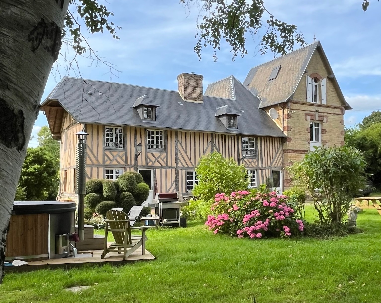 Chambre d'hôtes La Suite Liberty - Domaine de Blanvatel — photo 2