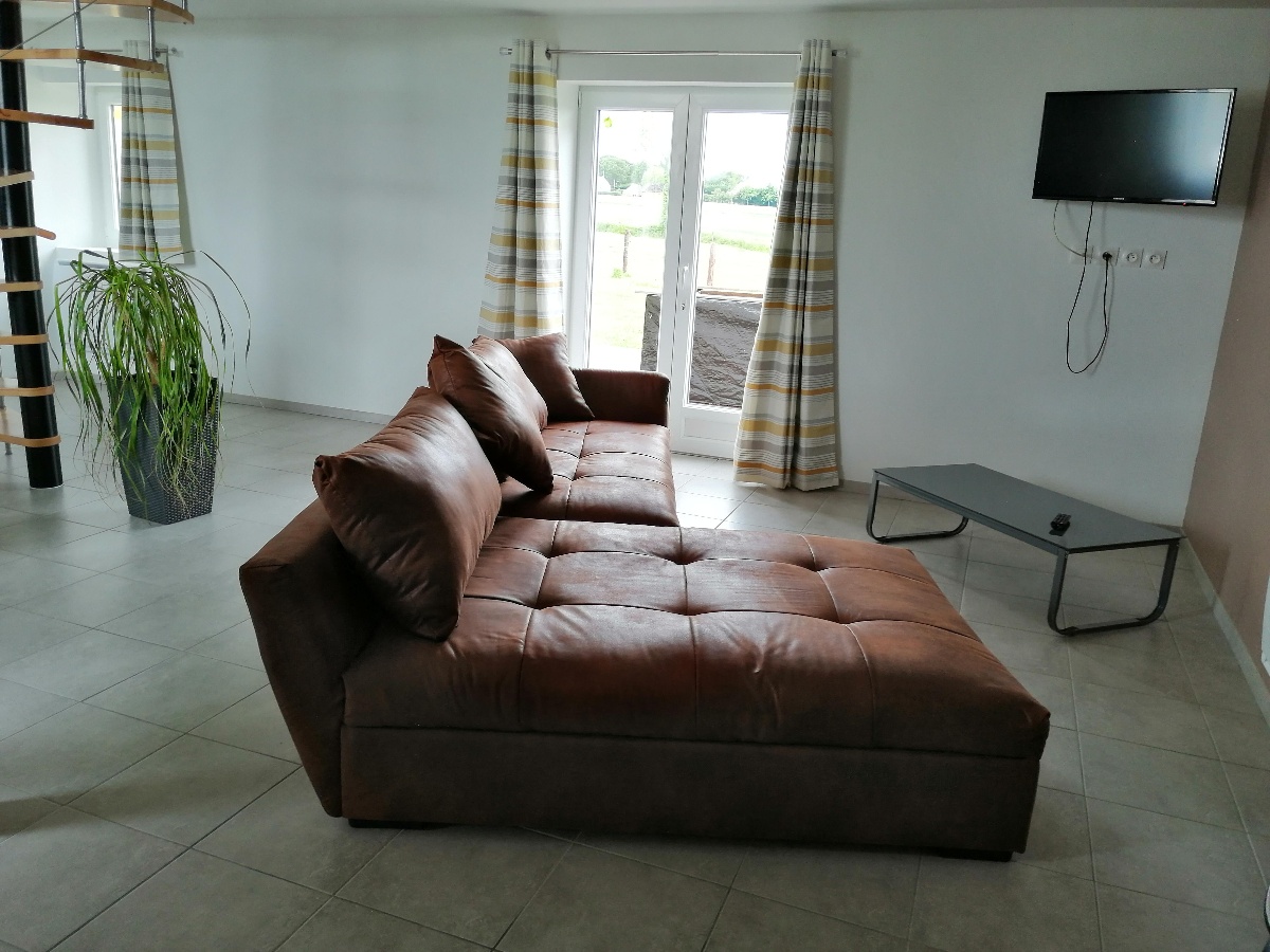 Location Le Molay-Littry,Canapé modulable