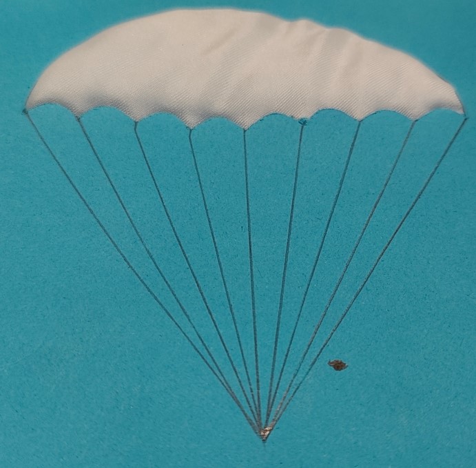 Atelier "fabrique ta carte à partir de toile de parachute recyclée" — visuel événement