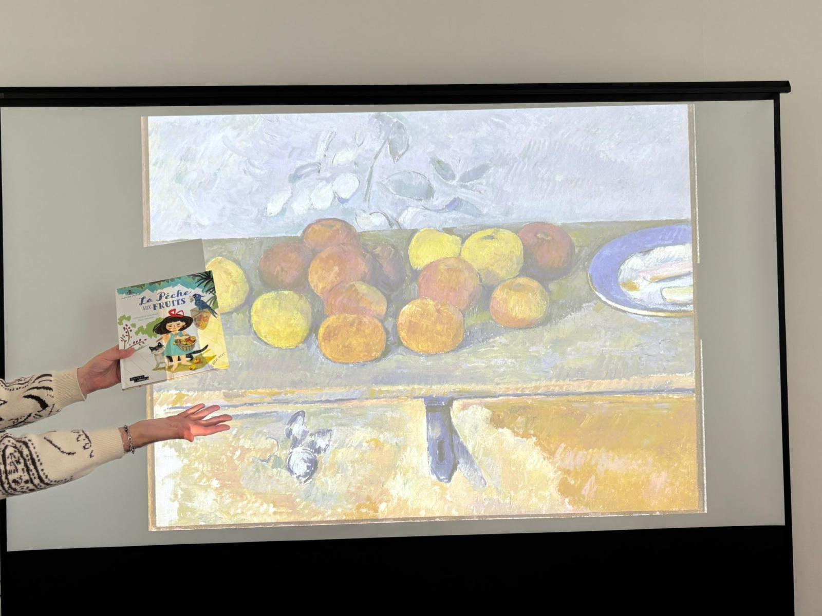 Fruits, fleurs et pinceaux — visuel événement