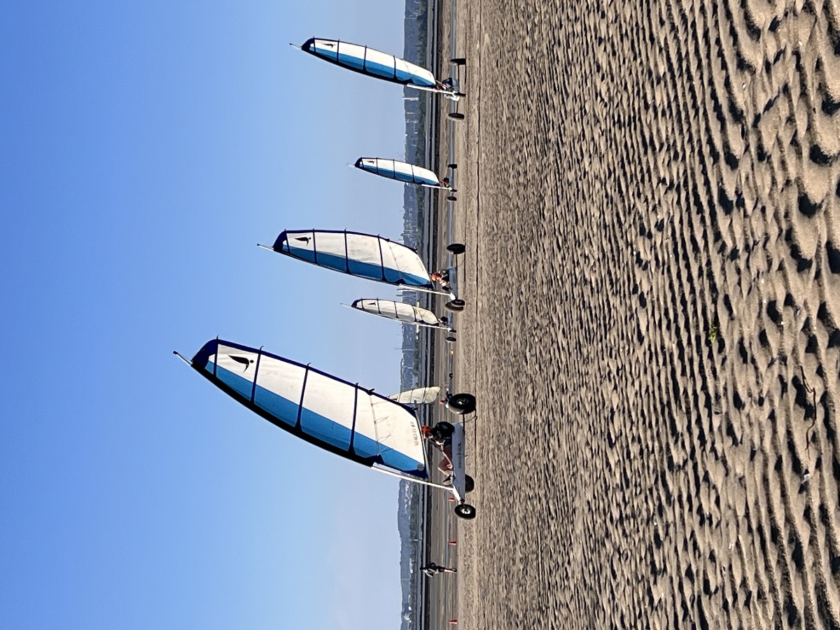 Char à voile - Séance d'initiation