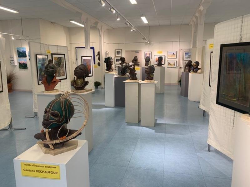 Salon de peinture et sculpture SENEQU'ART — visuel événement