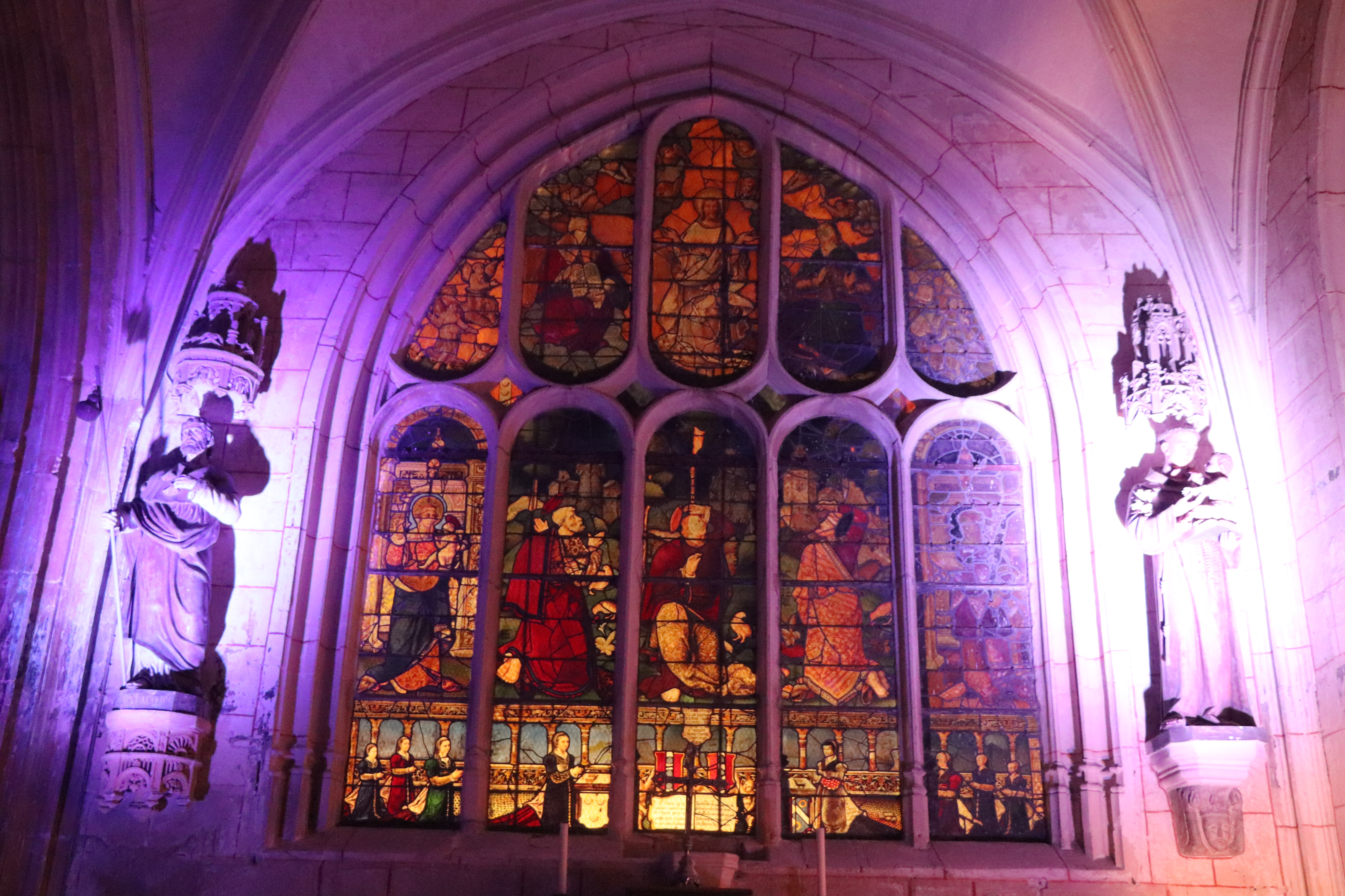 Pierres en Lumières 2026 en l'eglise Saint-Pierre à AUPPEGARD