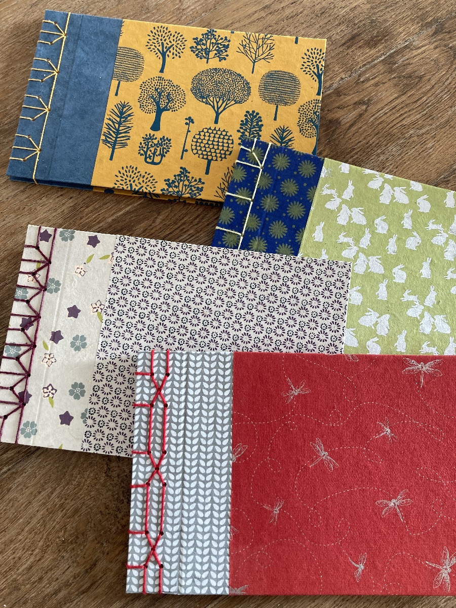 Atelier reliure l'Envie en vert