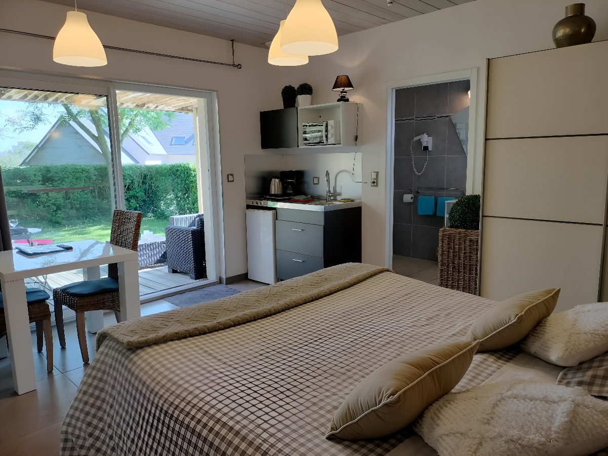 Studio Vue sur le jardin, Tracy-sur-Mer - photo 5