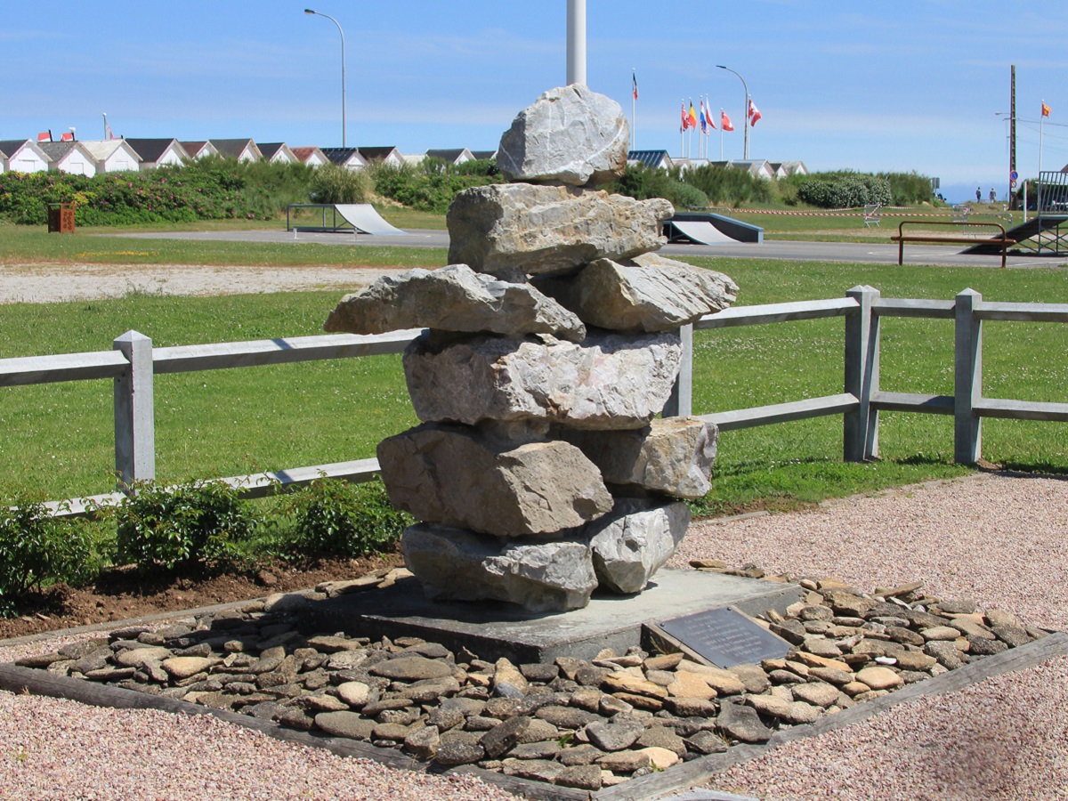 Le débarquement des canadiens à Bernières