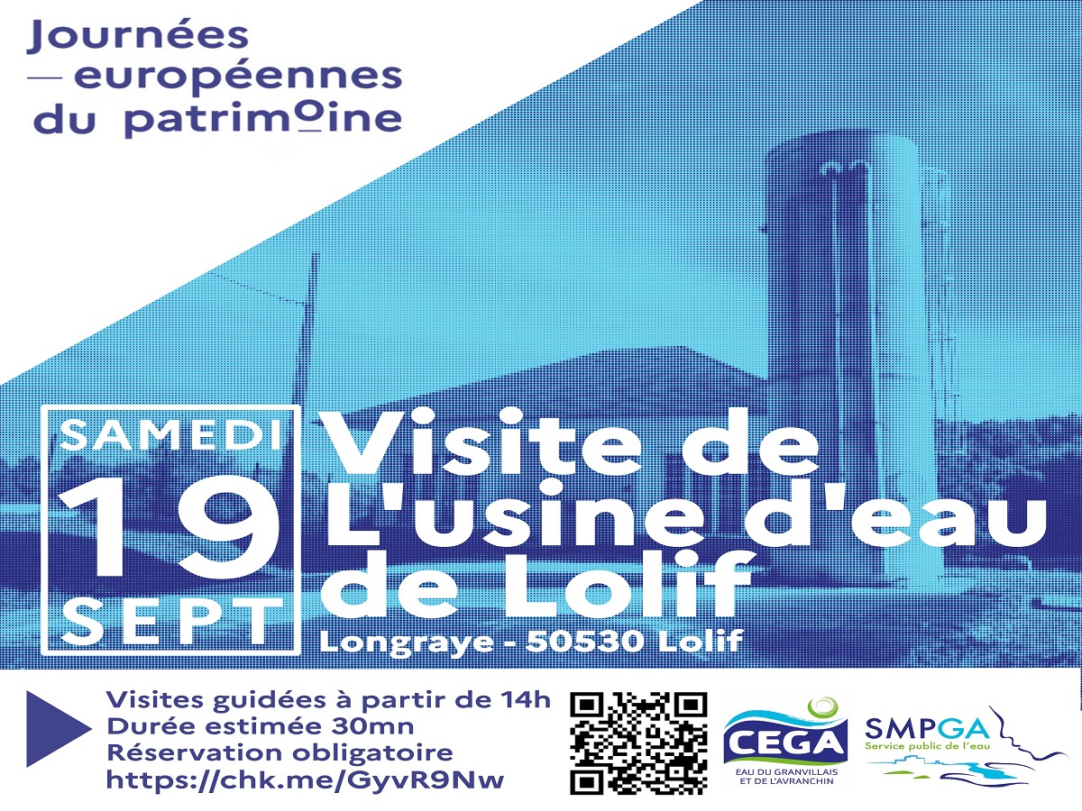 Journées Européennes du Patrimoine > Visite de l’usine d’eau de Lolif