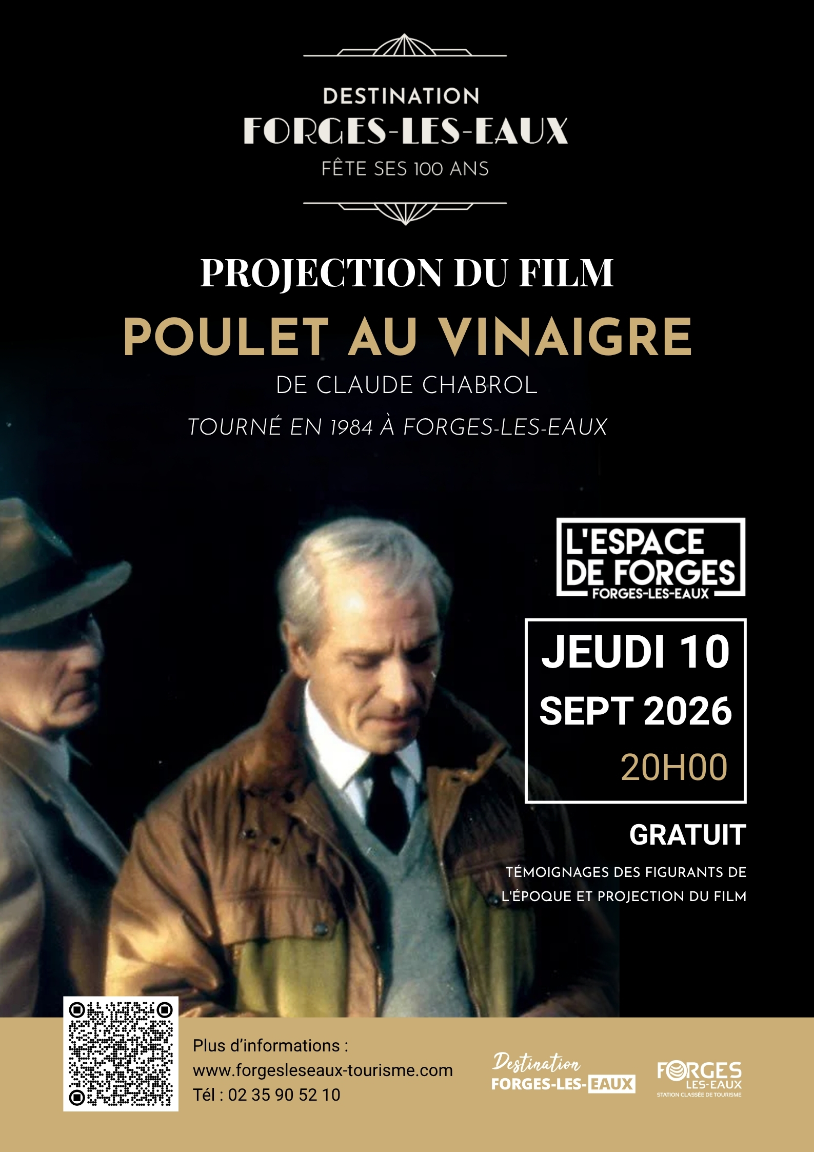 Cinéma : Projection du film "Poulet au vinaigre"