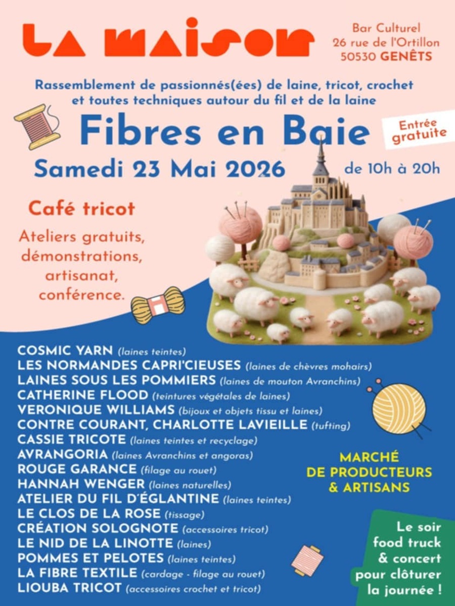 Journée de la laine - Fibres en baie — visuel événement