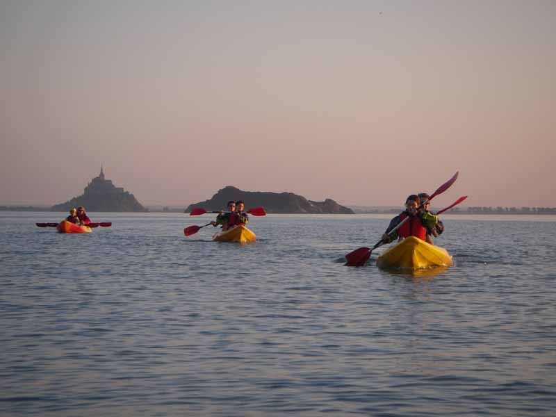 Parcours nautique n° 2 - Du Bec d'Andaine à Tombelaine