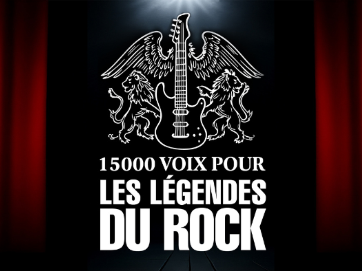 Concert "15 000 voix pour les légendes du rock"
