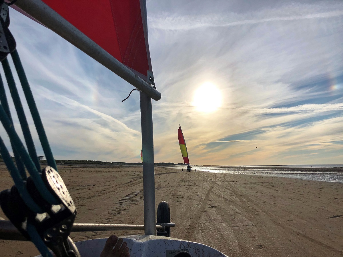 Char à voile, Courseulles-sur-Mer