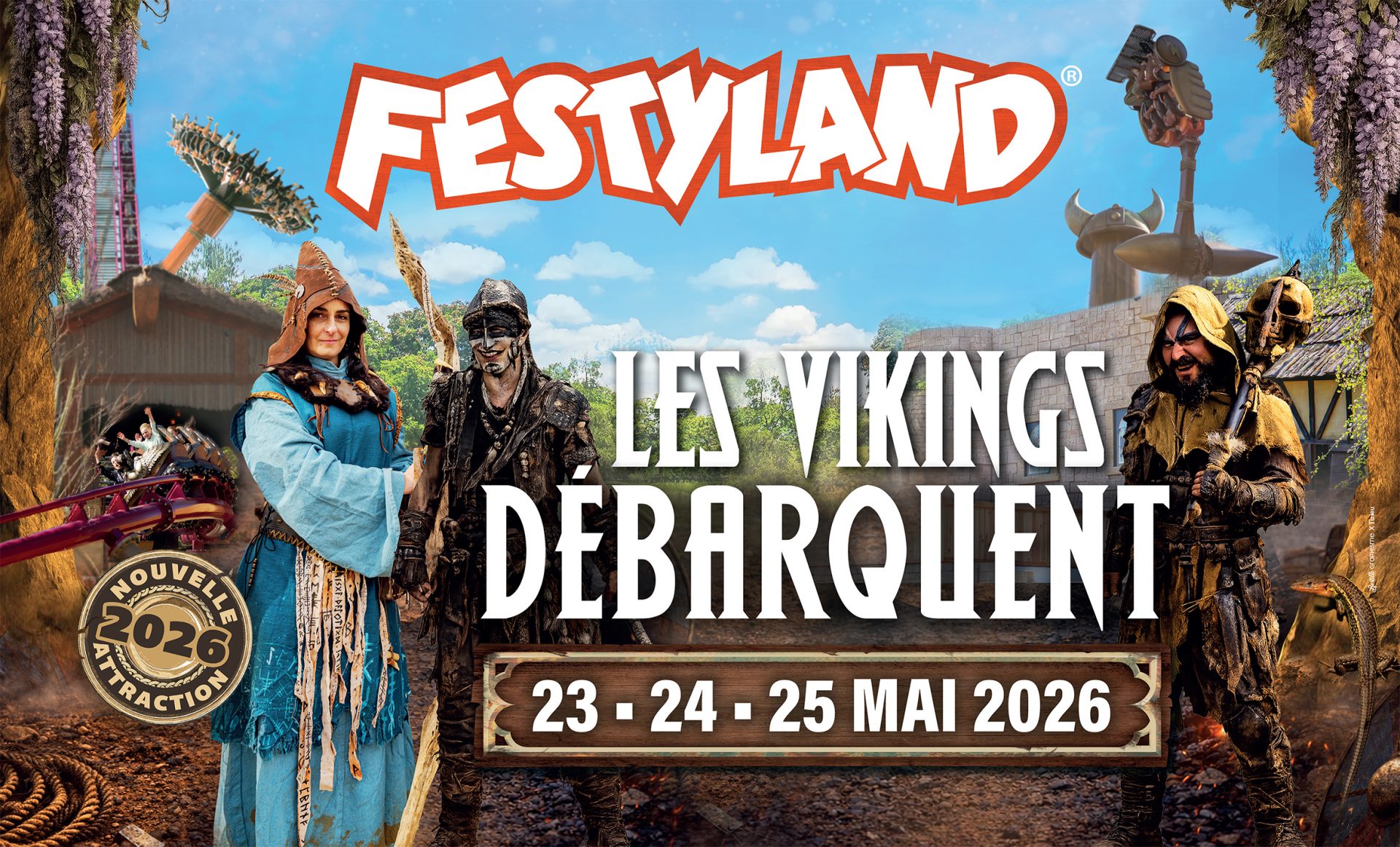 Les vikings débarquent à Festyland