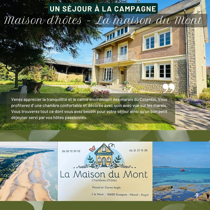 Chambres d'hôtes > La Maison du Mont, Graignes-Mesnil-Angot - photo 11