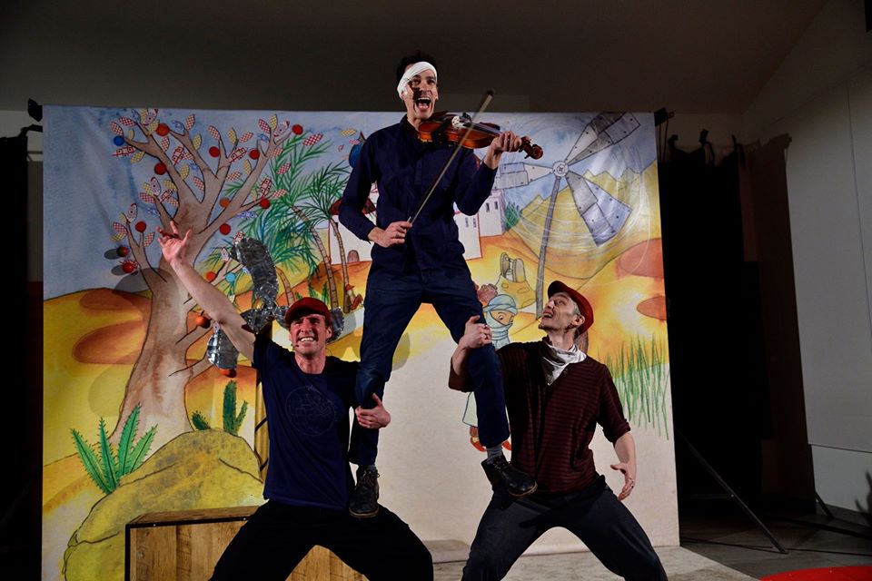Spectacle de rue : La tribu du vent