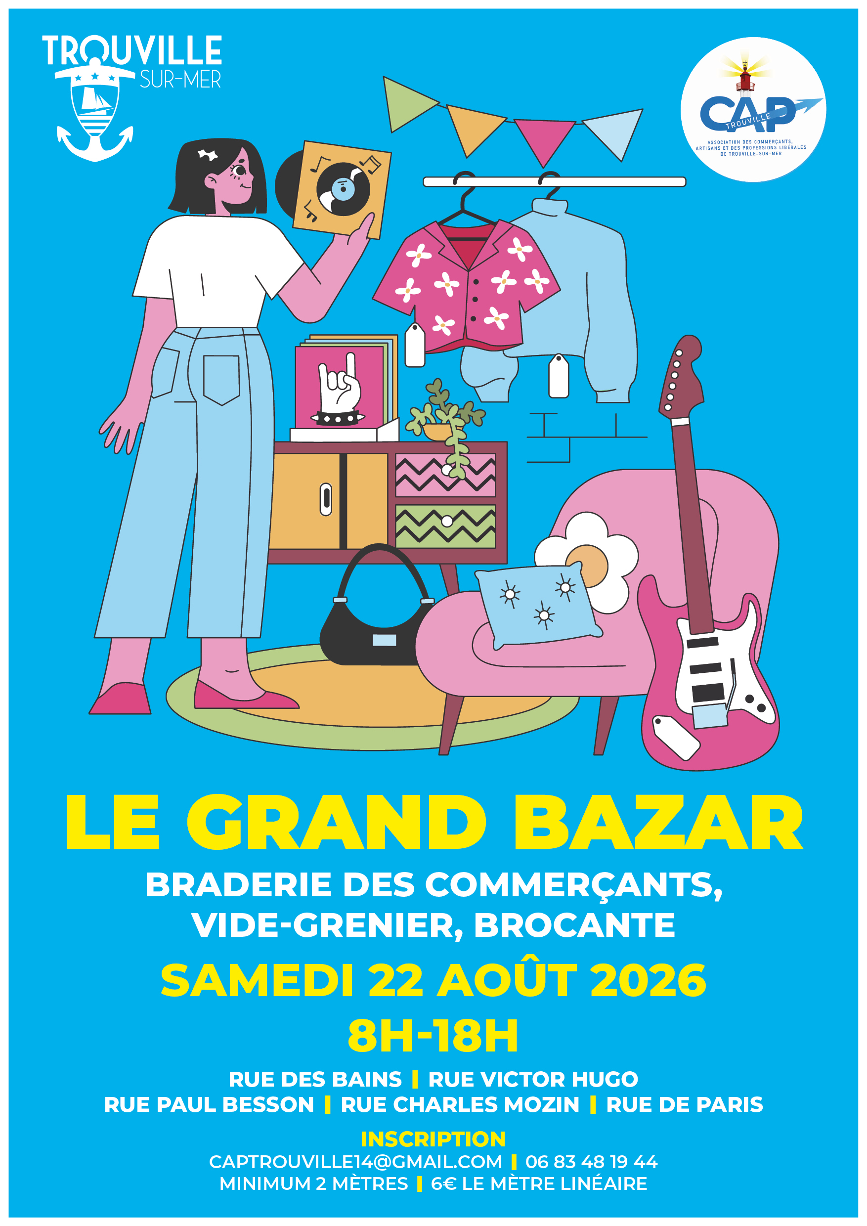 Le Grand Bazar – Braderie, vide-grenier et brocante