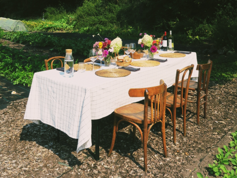 Le Jardin Culotté dresse la Table