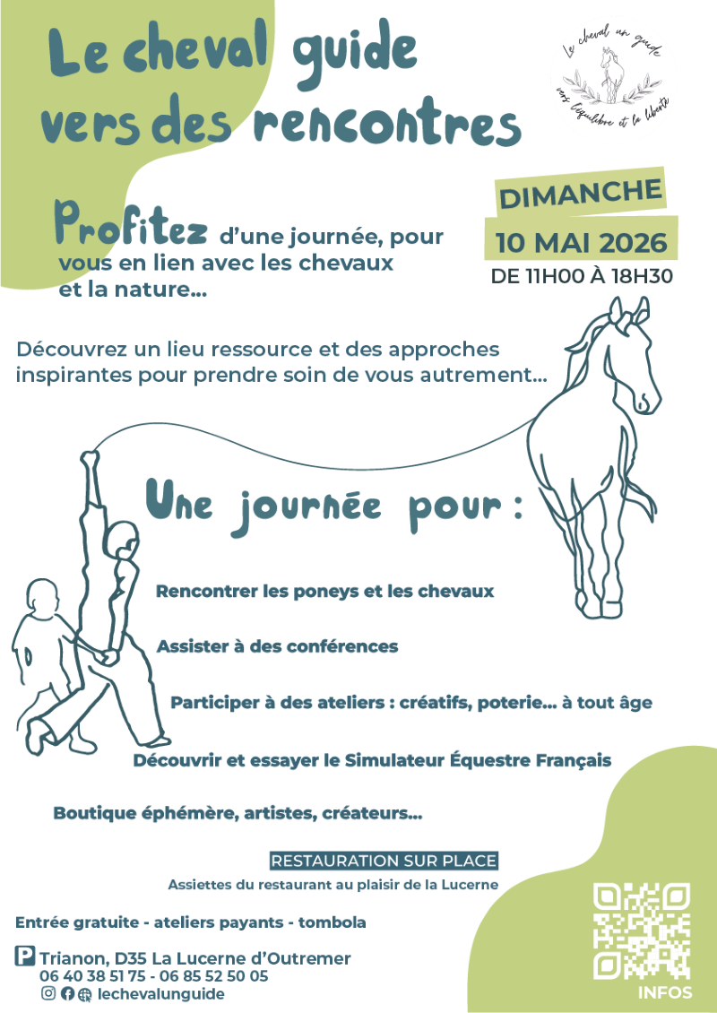 Journée découverte le cheval guide vers des rencontres