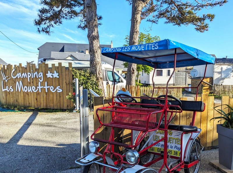 Location de vélos et rosalies > Camping Les Mouettes — photo 3