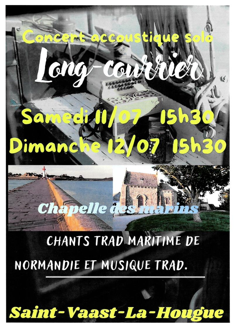 Concert accoustique solo Long-courrier