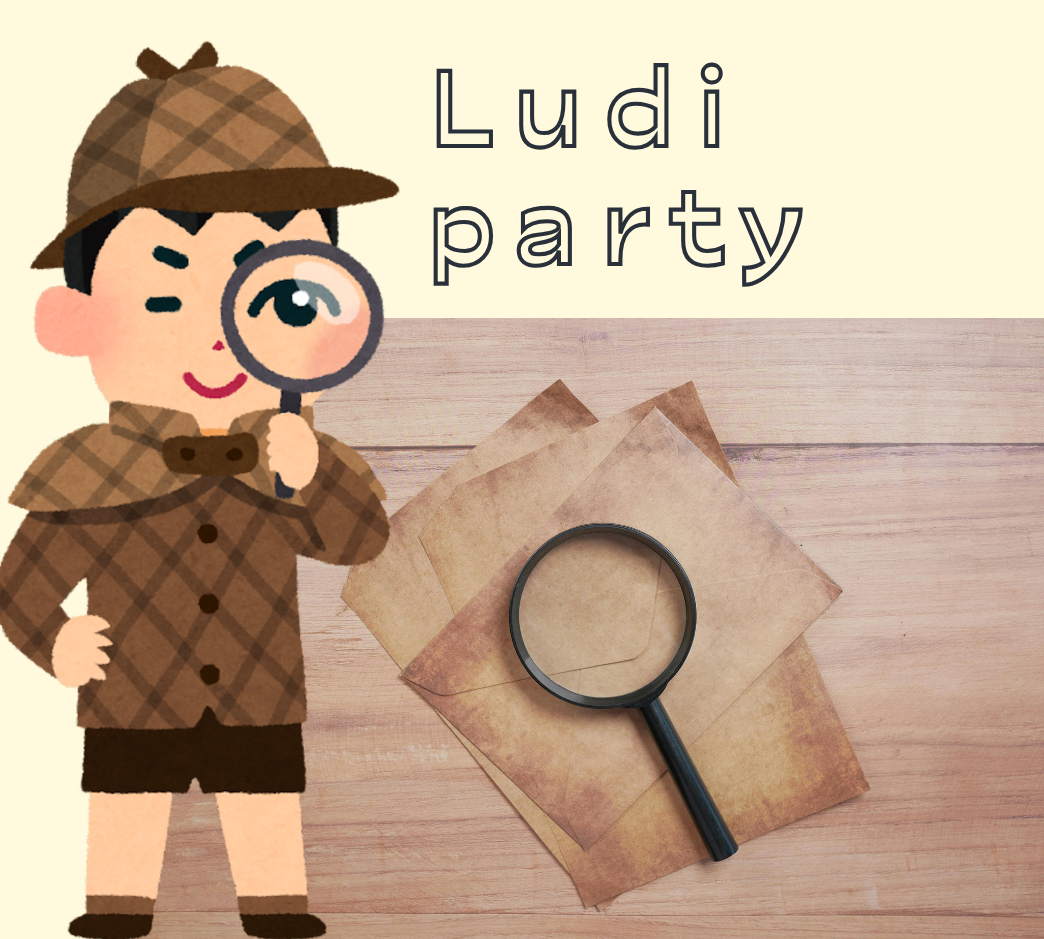 Ludiparty - Jeux d'enquête — visuel événement