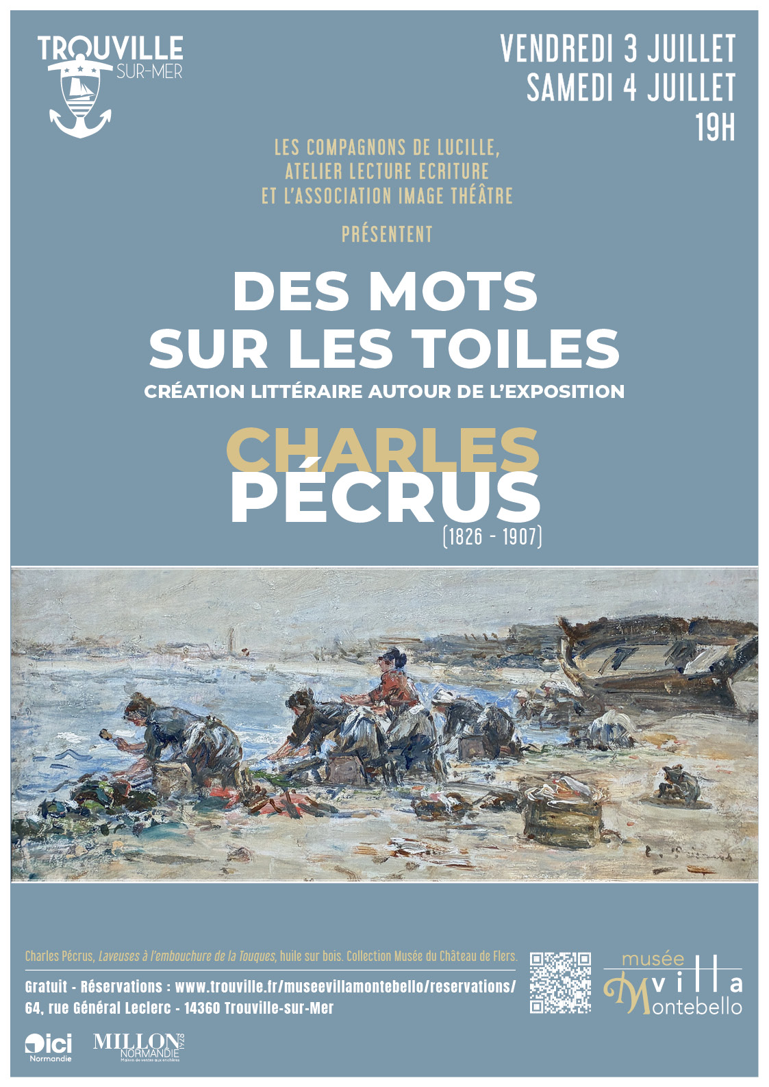 Des mots sur les toiles – Création littéraire autour de l’exposition Pecrus