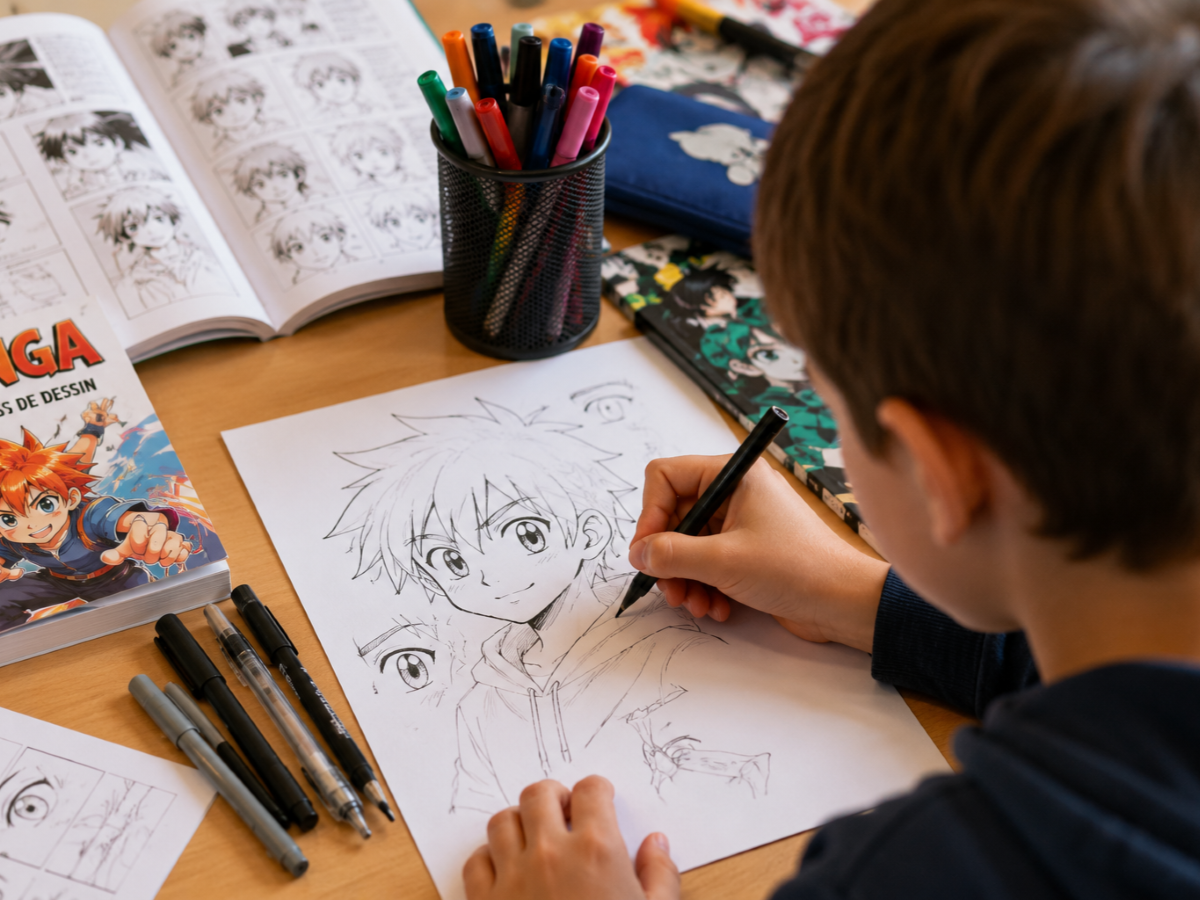 Journée des Gamers : ateliers manga