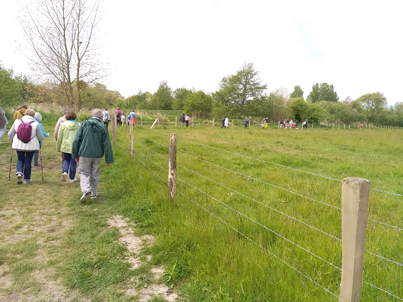 5ème marche en faveur de l'association "Les Conquérants"