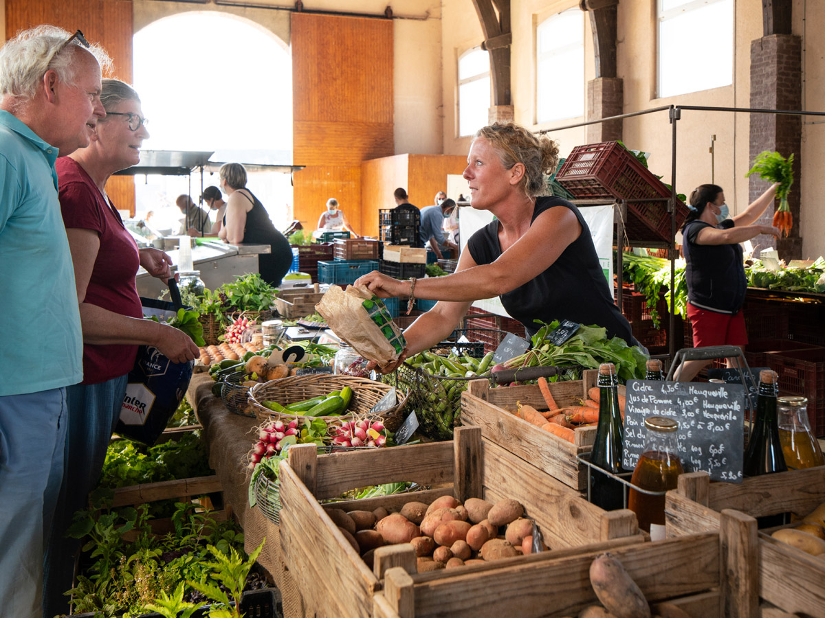 Marché de Gonneville-la-Mallet - ©Alexandre Rety - LHET
