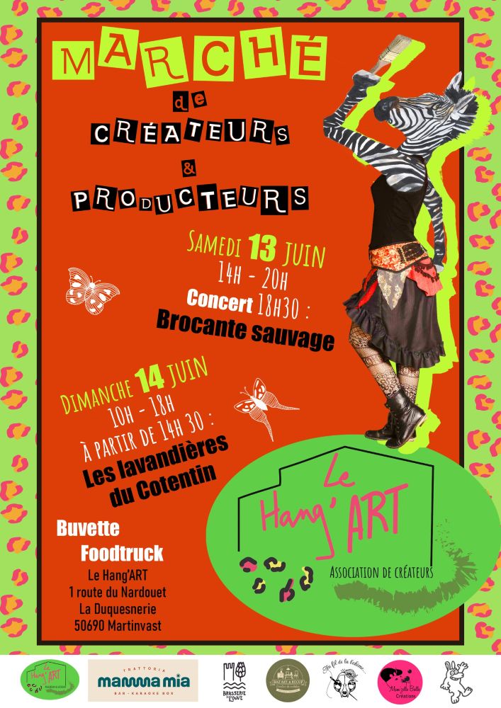 Affiche de Marché créateurs producteurs