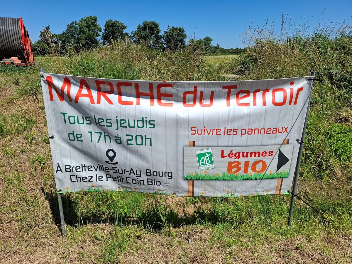Marché du terroir tous les jeudis, Bretteville-sur-Ay