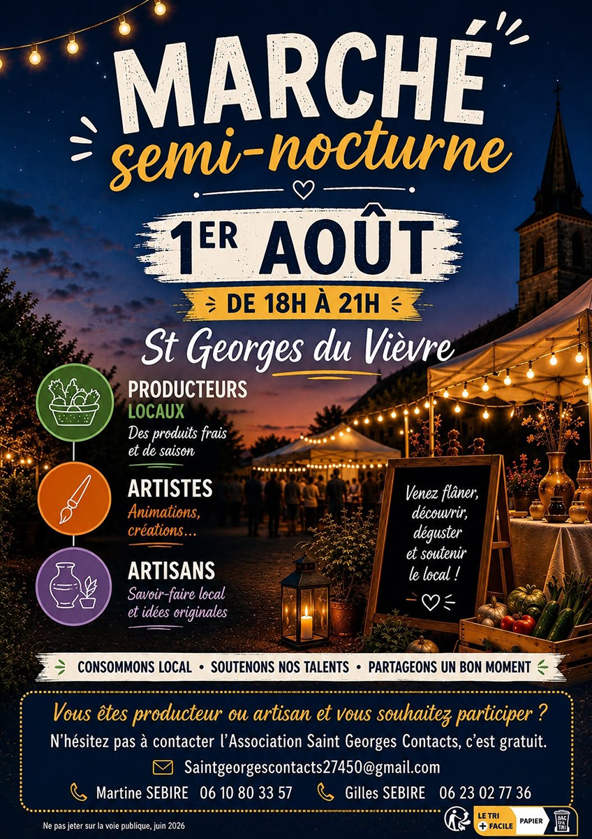 Marché semi-nocturne