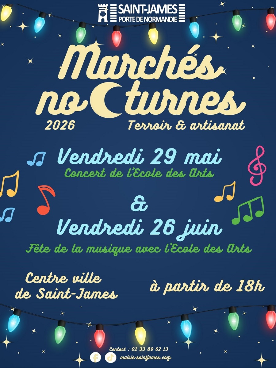 Marché nocturne — visuel événement