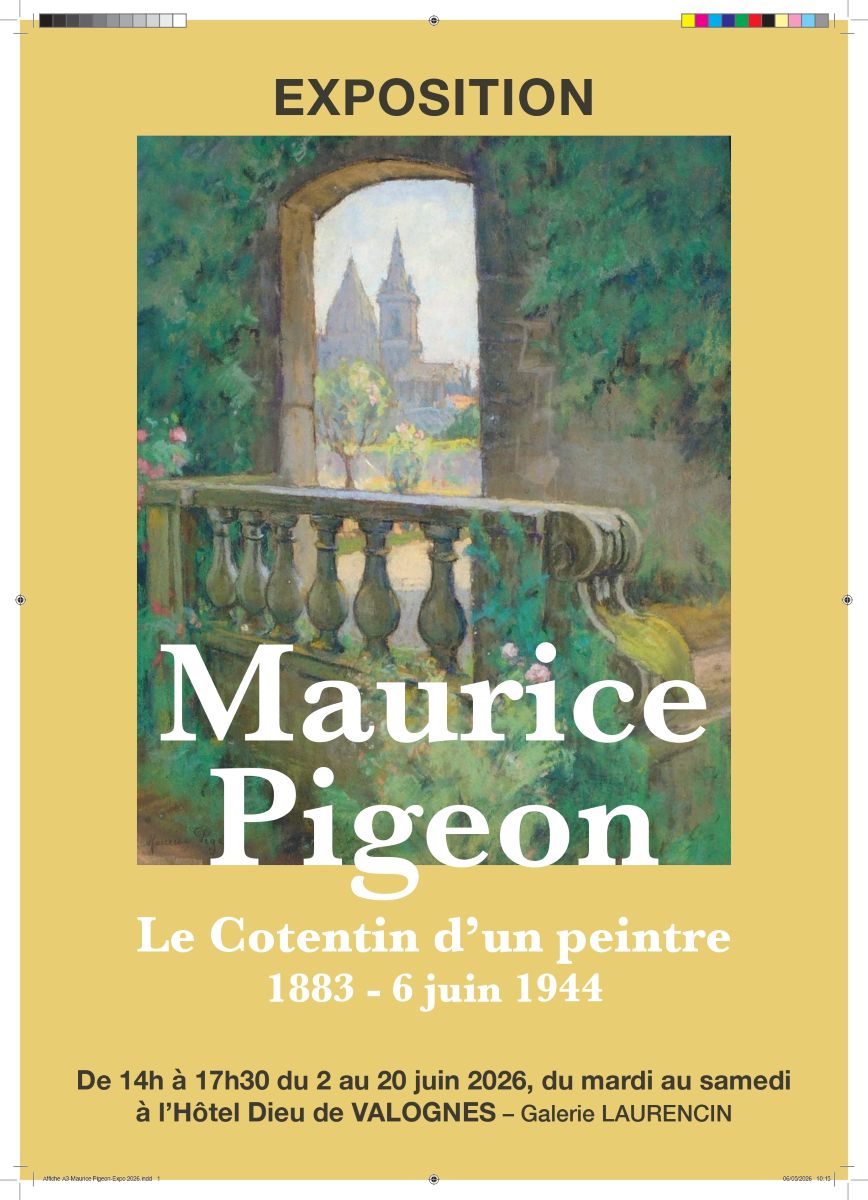 Maurice Pigeon  le Cotentin d'un peintre — visuel événement