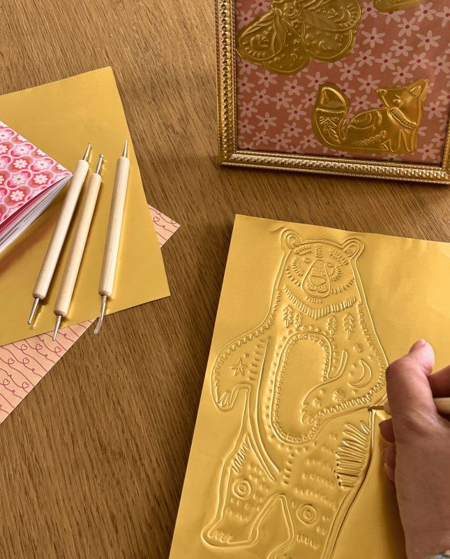 Atelier : Métal à repousser