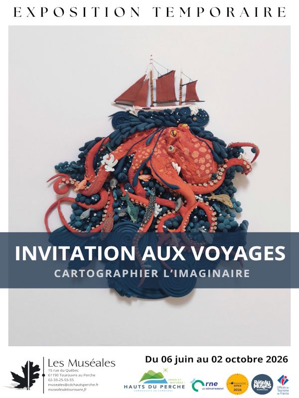 Exposition temporaire Invitation aux voyages : cartographier l’imaginaire