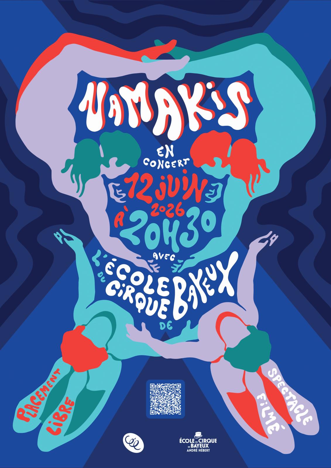 Namakis en Concert avec L'Ecole de Cirque de Bayeux — visuel événement