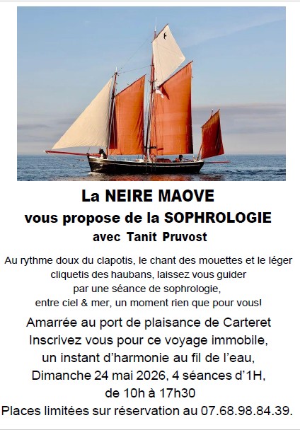 Sophrologie sur la goélette de la Neire Maove — visuel événement