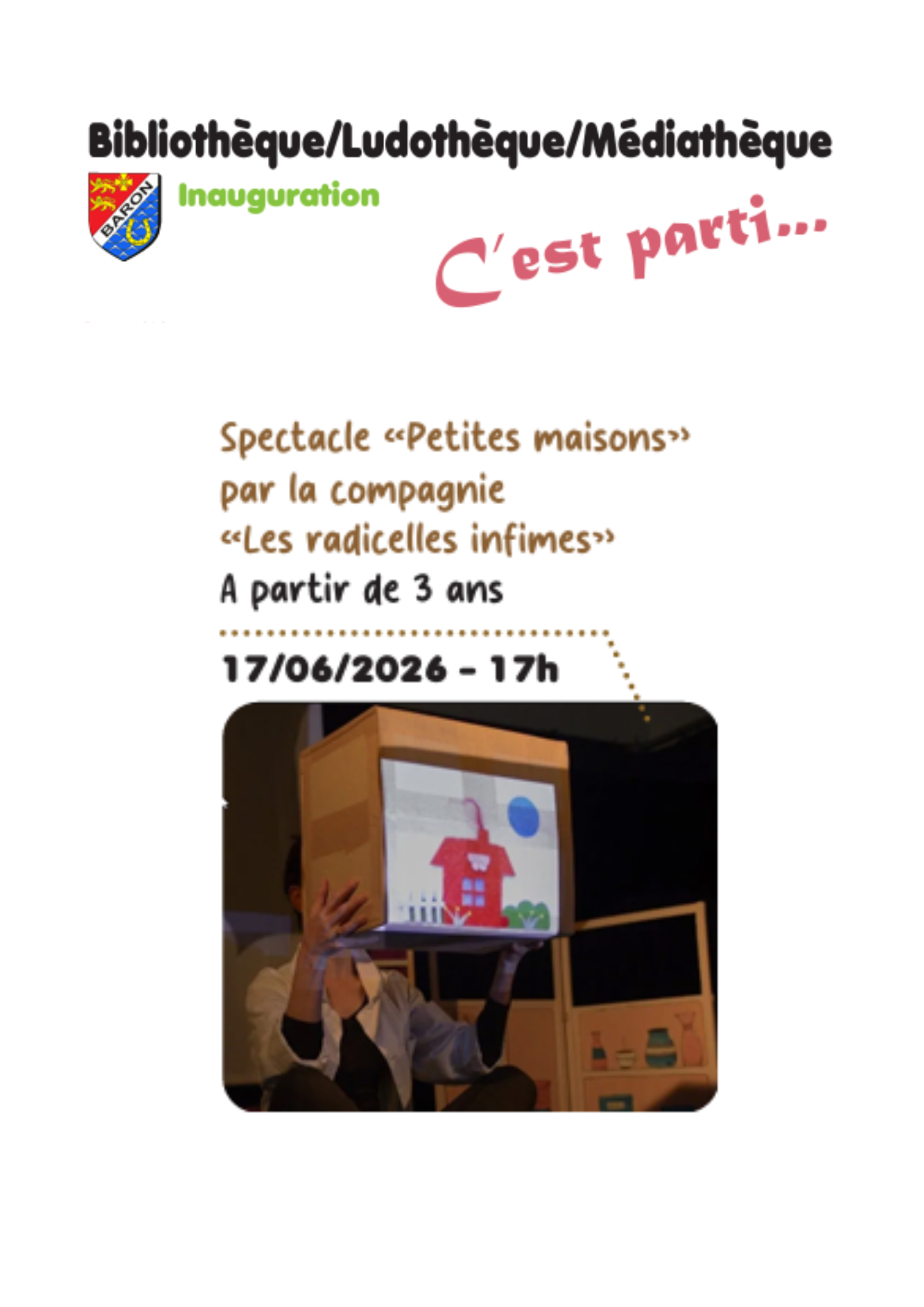 Spectacle Enfants "Petites Maisons"