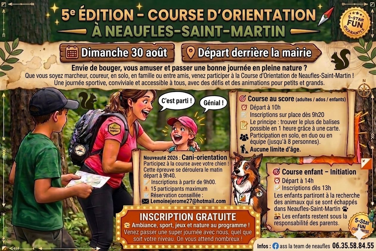 Course d’orientation familiale - 5ème édition