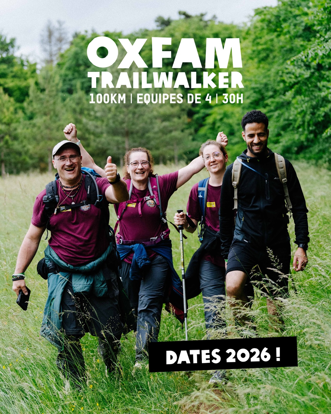 Passage Trailwalker Oxfam Dieppe 2026