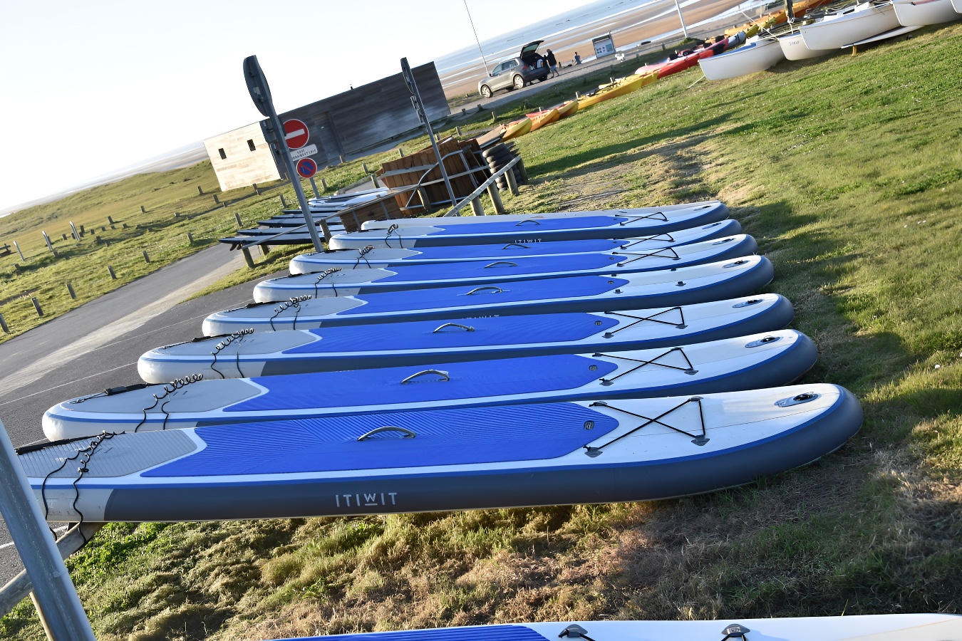 Stand up paddle sur Omaha Beach, Colleville-sur-Mer - photo 3