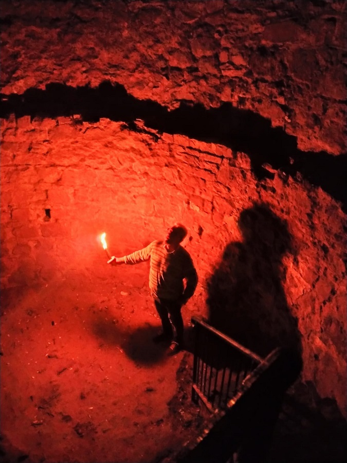 Visite nocturne théâtralisée Château de Bricquebec — visuel événement