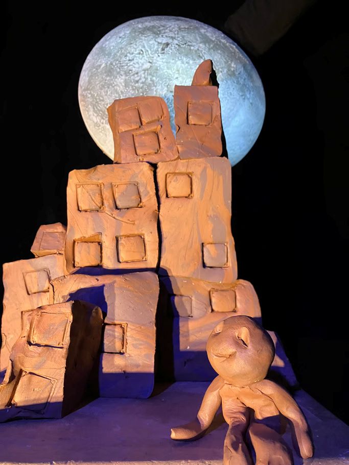 Spectacle « Histoire en terre crue pour les tout-petits, marionnettes et danse. »
