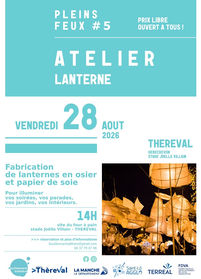 5e Festival Pleins Feux > atelier lanterne